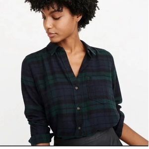 Abercrombie & Fitch Boyfriend Flannel Shirt